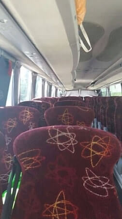 מושבים באוטובוס יוטונג