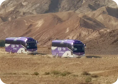 כמה זמן נסיעה לאילת במיניבוס/אוטובוס? עצירות מומלצות בדרך ומסלולים בטוחים